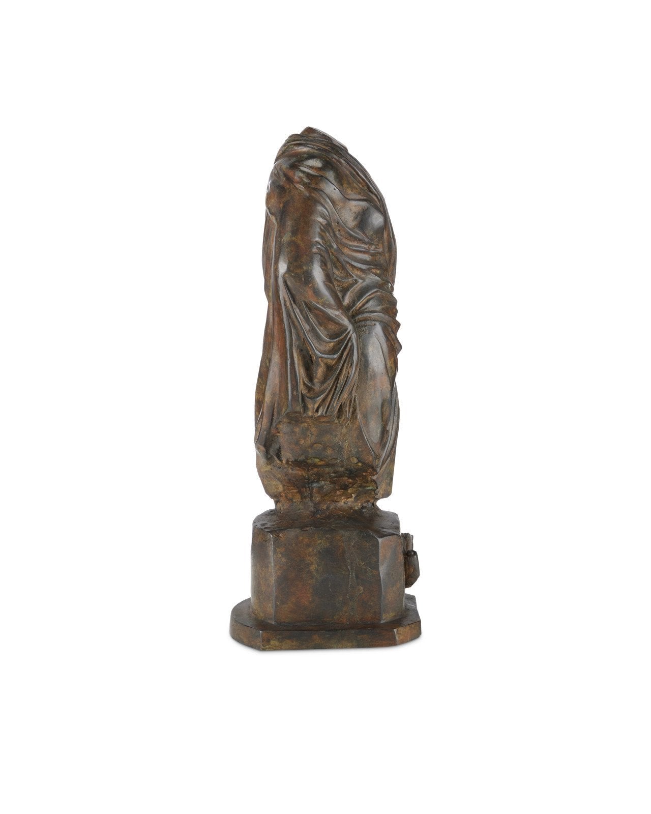 Greek Female Torso Bronze